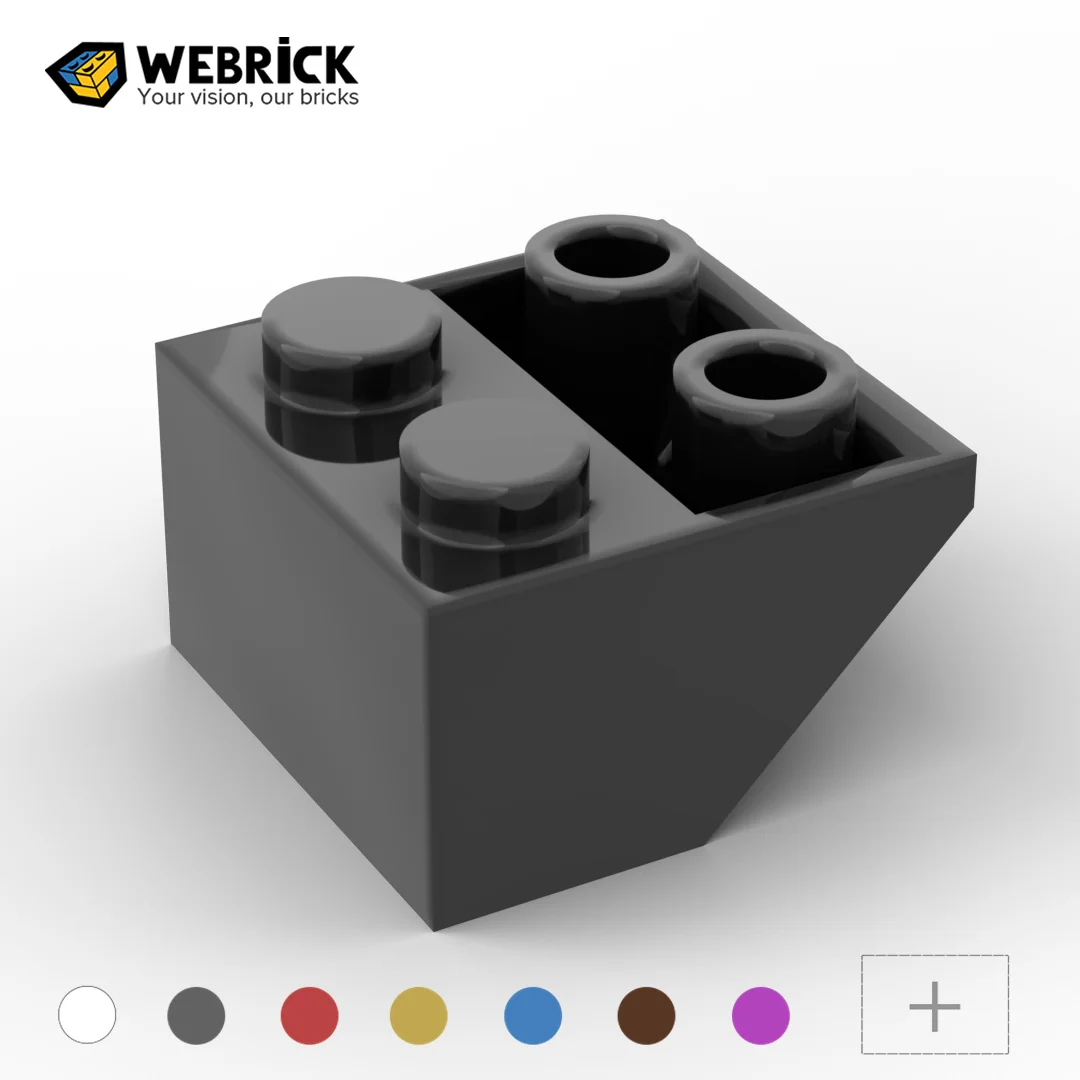 

Webrick, 100 шт., 3660 склонов, инвертированный 45, 2x2, высокотехнологичные креативные строительные блоки, модель для детей «сделай сам», развивающая сборная игрушка, лучшие подарки