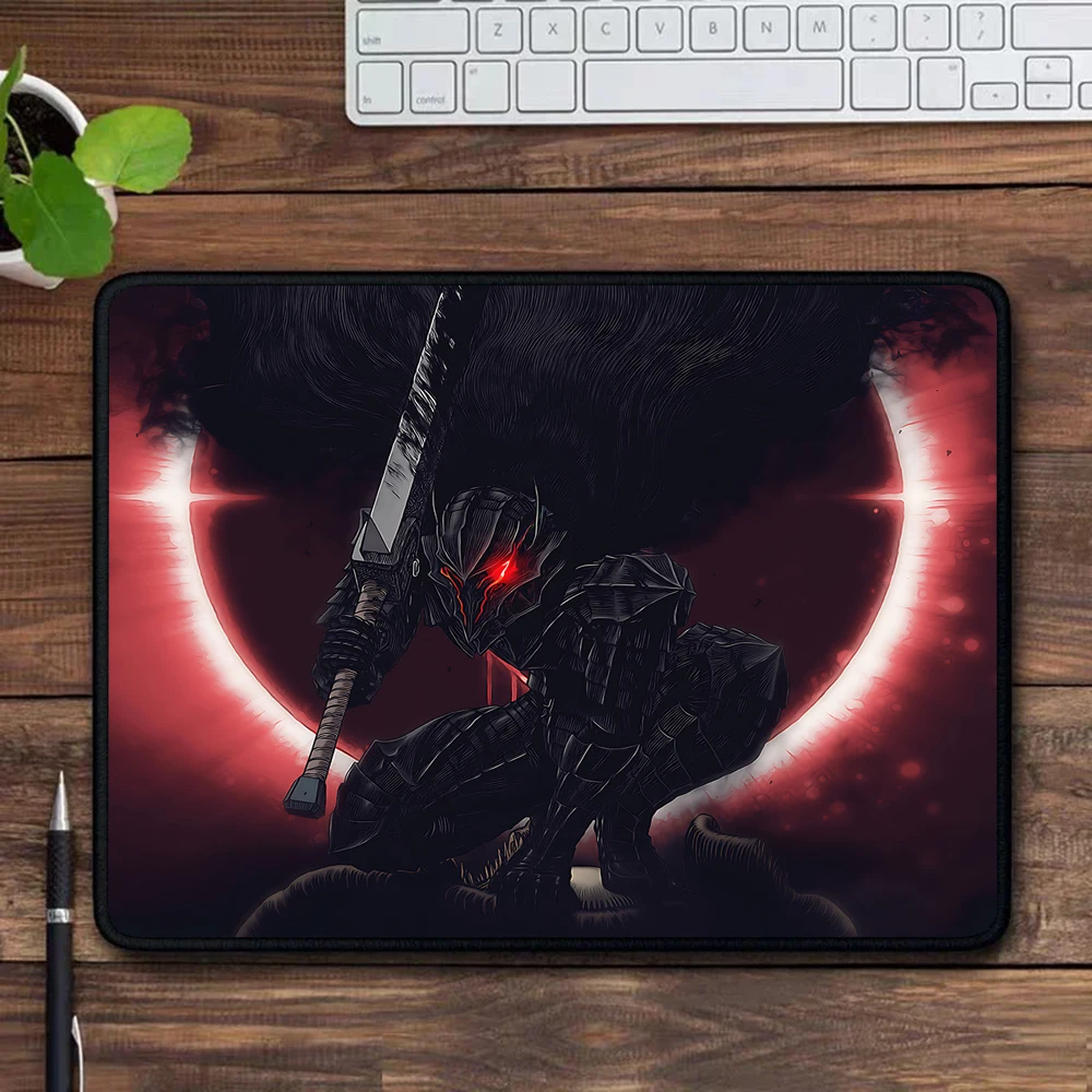 Hot Blood Anime BERSERK Gaming Mouse Pad XS Small Mousepad For PC Gamer Desktop Decoration Office Mouse Mat Deskmat Rug