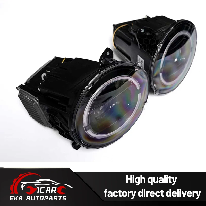 Headlights For Benz G-Class W464 W465 Upgraded Smoked Black  No Programming Required. Original Factory Light Source High Quality