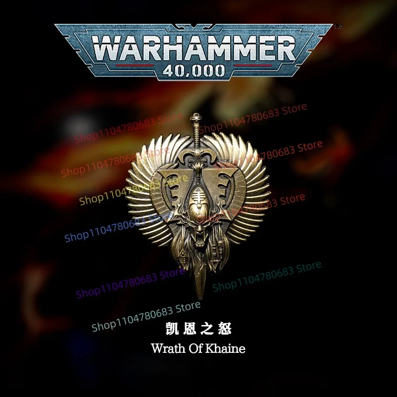 Starforged Official Warhammer 40K Eldar Brooch Children of Isha Wrath of Khaine Badge