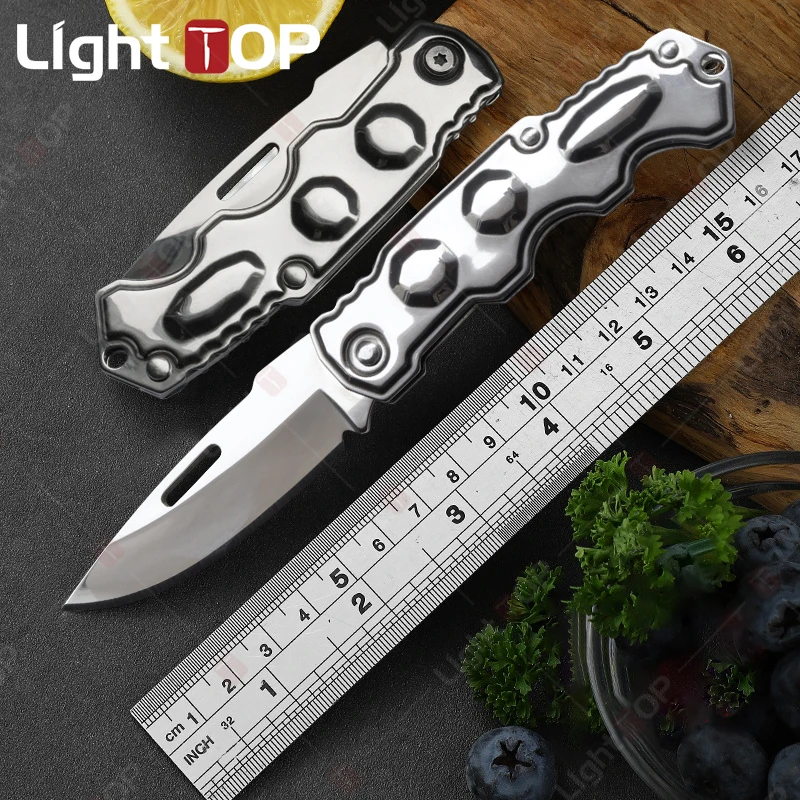 Stainless Steel Folding Fruit Knife Peeler Utility Knife for Meat Fruits Professional Kitchen Knives Household Cooking Tool