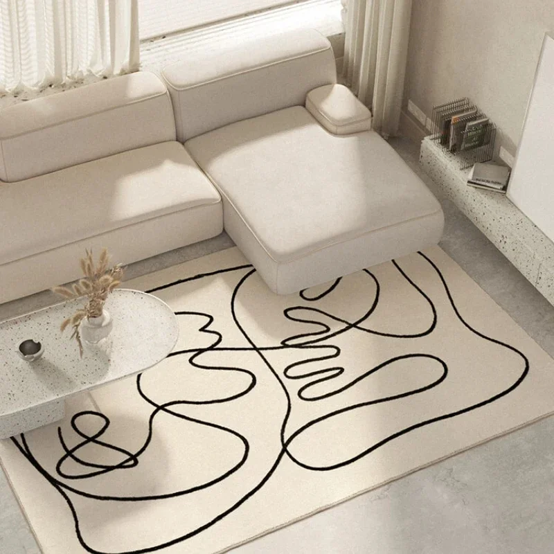 

KK01Simple Style Mat Living Room Decoration Carpet Large Area Home Bedroom Rugs Cloakroom Anti Slip Mats Bathroom Entrance Foot