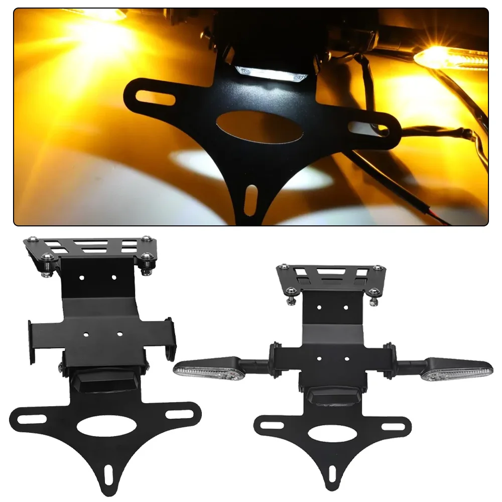

Motorcycle License Number Plate Frame Holder Bracket For Yamaha YZF R3 R25 YZFR3 YZFR25 MT03 MT25 MT 03 25 2015-2024 2025 2026