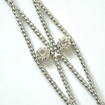 

Women's Luxury Rhinestone Waist Chain Sweet Personality Double Layer