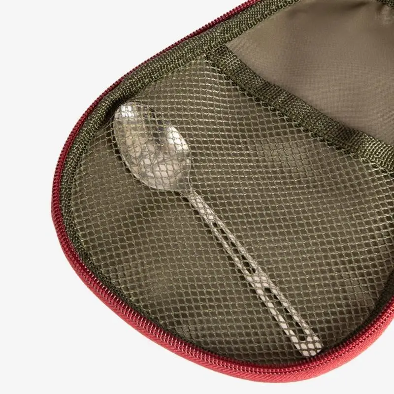 652F Camping Cup Bowl Bag Bag Oxford Cloth Barbecue Table Travel Assing for Case للمشي في الهواء الطلق