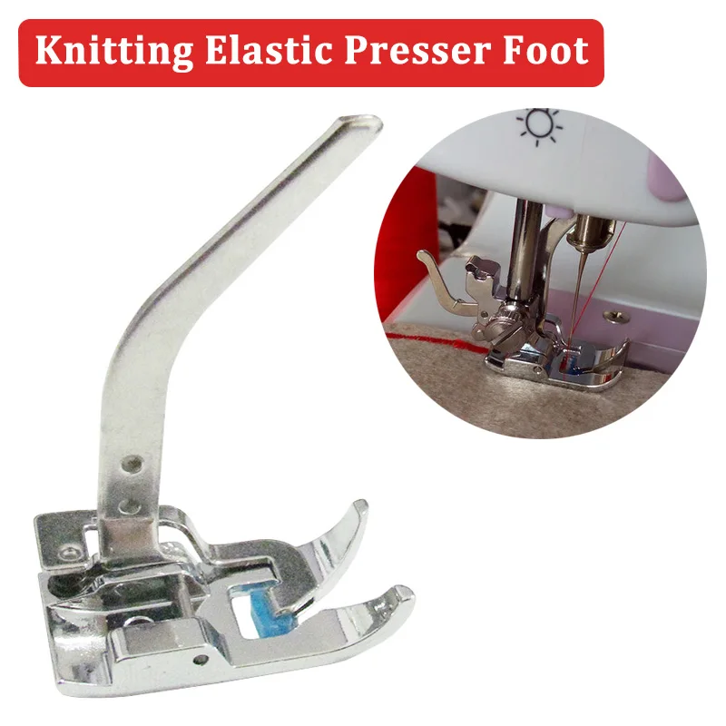 Sewing Accessories Low Shank Snap Presser Foot for Sewing Machine Knitting Elastic Presser Foot