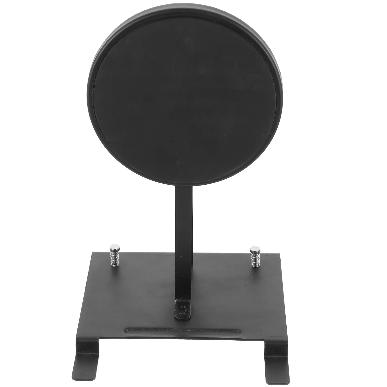 

Low Drum Exerciser Single Kick Pedal Mat Black Bass Muffler Practice Pad Steel Protector Drum Accessory Percussion
