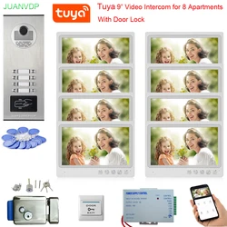 9Inch Tuya Video Deur Intercom 9 