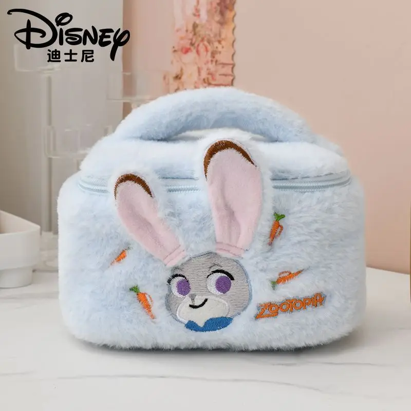 

Disney Zootopia Merchandise Judy Nick Anime Cartoon Cute Plush Toiletry Bag Creative Kawaii Girls Storage Makeup Bag Gift