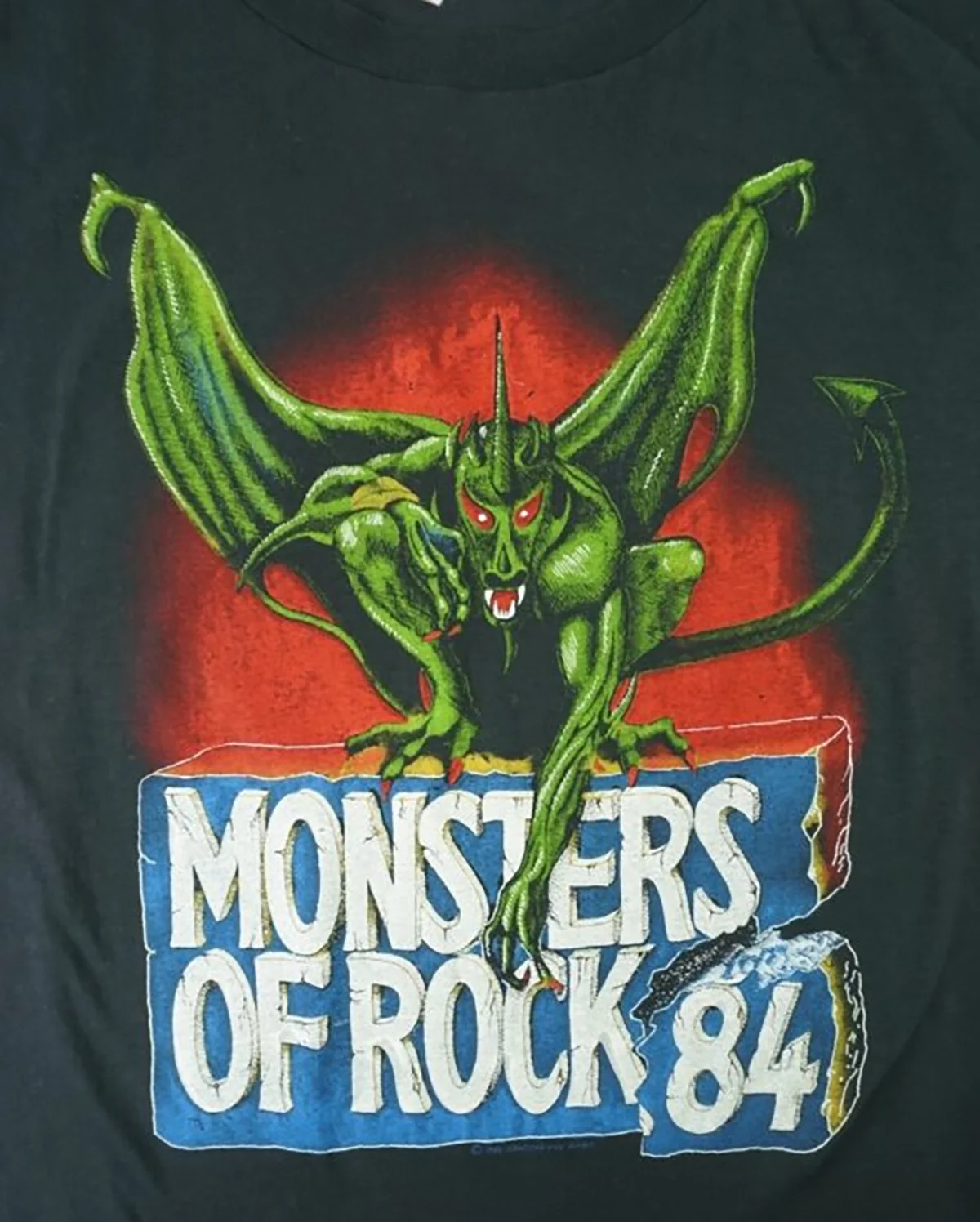 1984 Monsters of Rock Band Collection Basic Gift For Fan S to 5XL T shirt