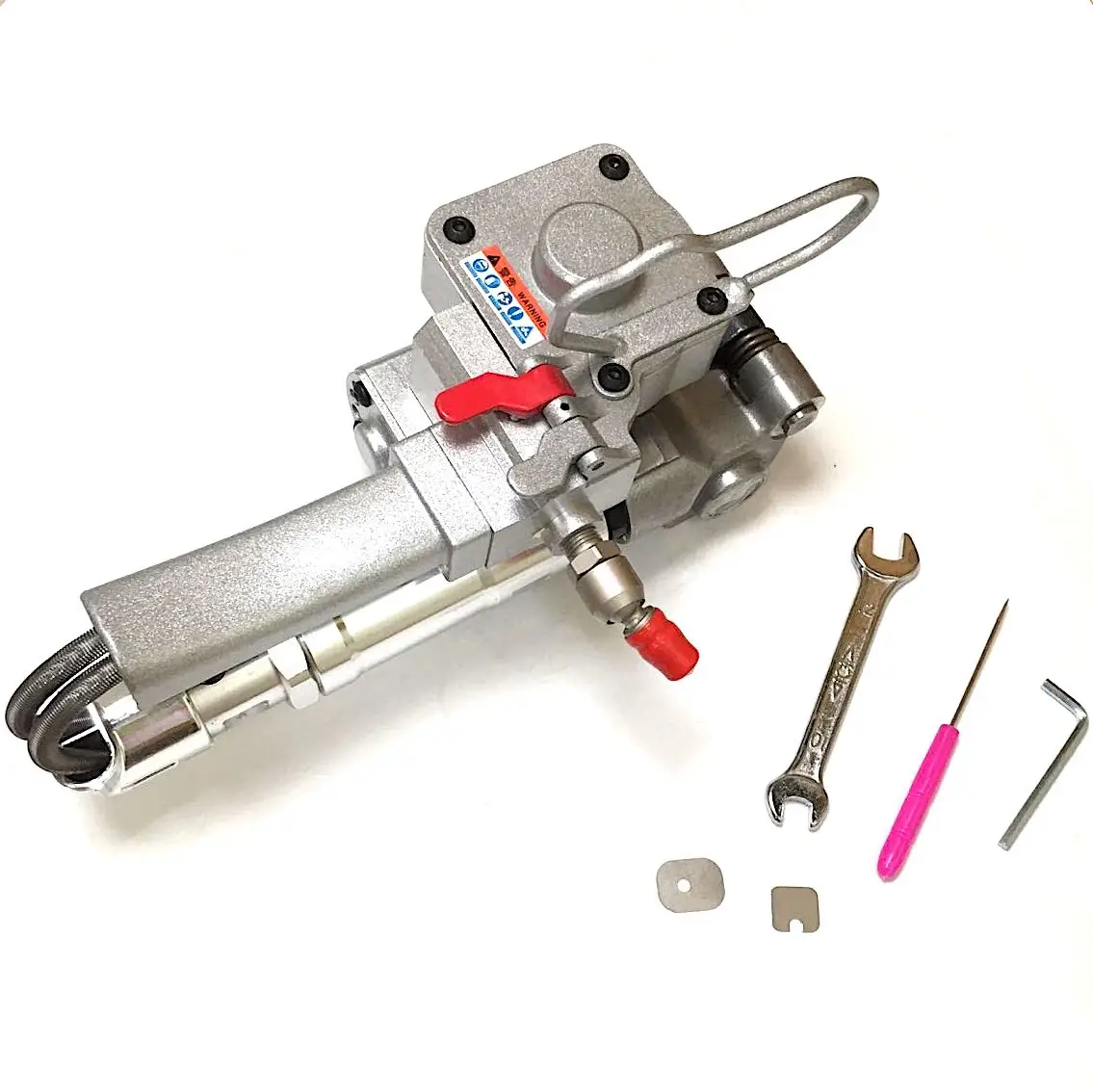 PP & PET Band Strapper Heat Banding Strapping Machine Handheld Plastic Packaging Handheld Combo PET Pneumatic Tool
