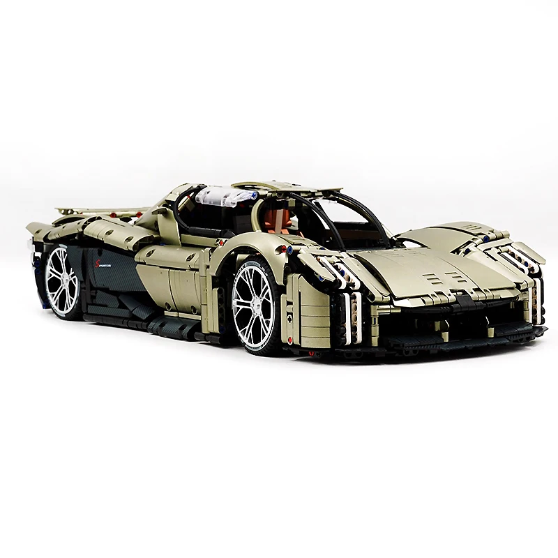 クラシックGULY 10626 機能性スポーツ車両 組み立てブロック テクニカルビークル ブロック組み立て 教育DIY玩具 クリスマスプレゼント 子供向け