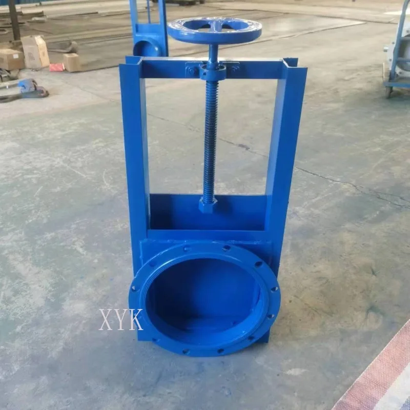 Manual Pneumatic Electric Slide Gate Valve Stainless Steel Sluice Gate For Water Channel Discharging And Sewage Discharge