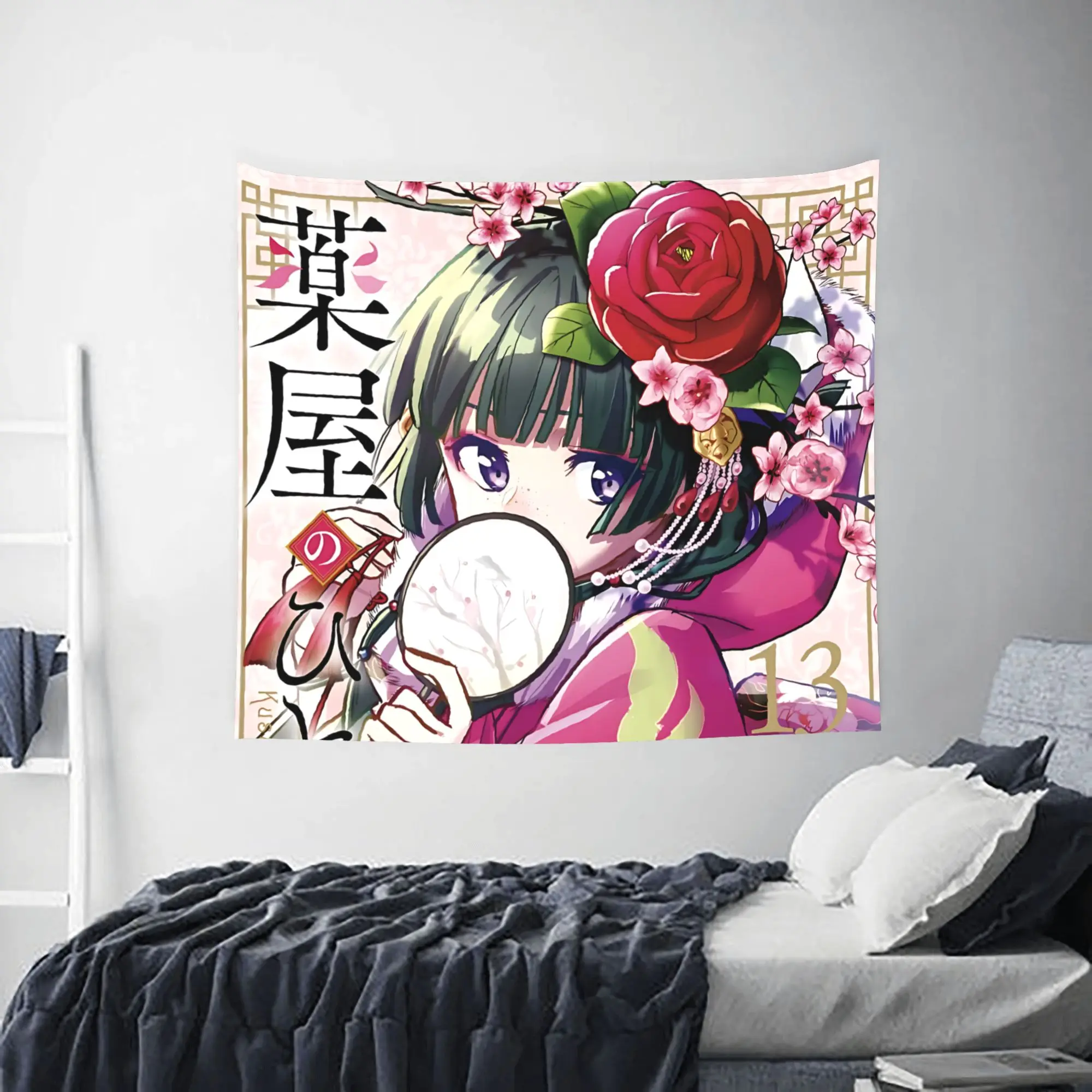 The Apothecary MAOMAO Customized Cutecore Tapestry  Wall Hanging Blanket Tapestry Home Decor Items Wall Decorations