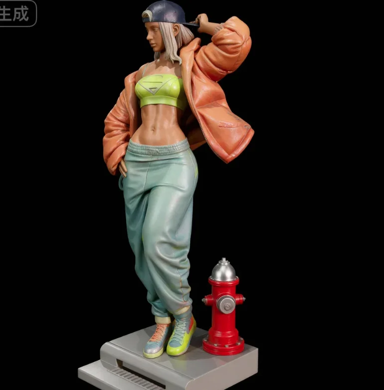 

The height of man 38mm 50mm 75mm Resin model kits colorless and self-assembled（3D Printing）TD-7063/3D