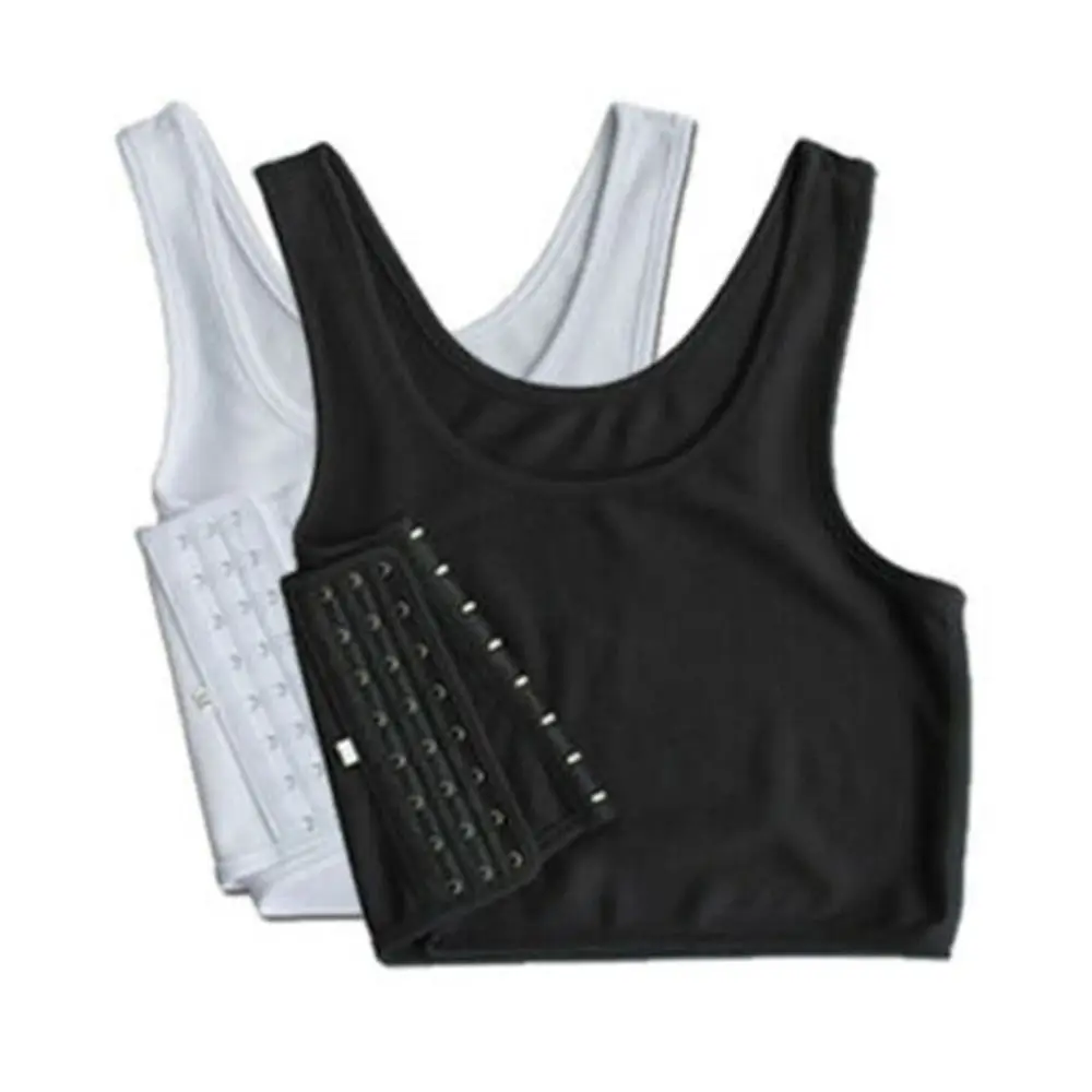1Pcs Reinforced Flat Vest Breast Tank Tops Corset Lesbian Tomboy Chest Shaper Underwear M-3XL Breast Binder