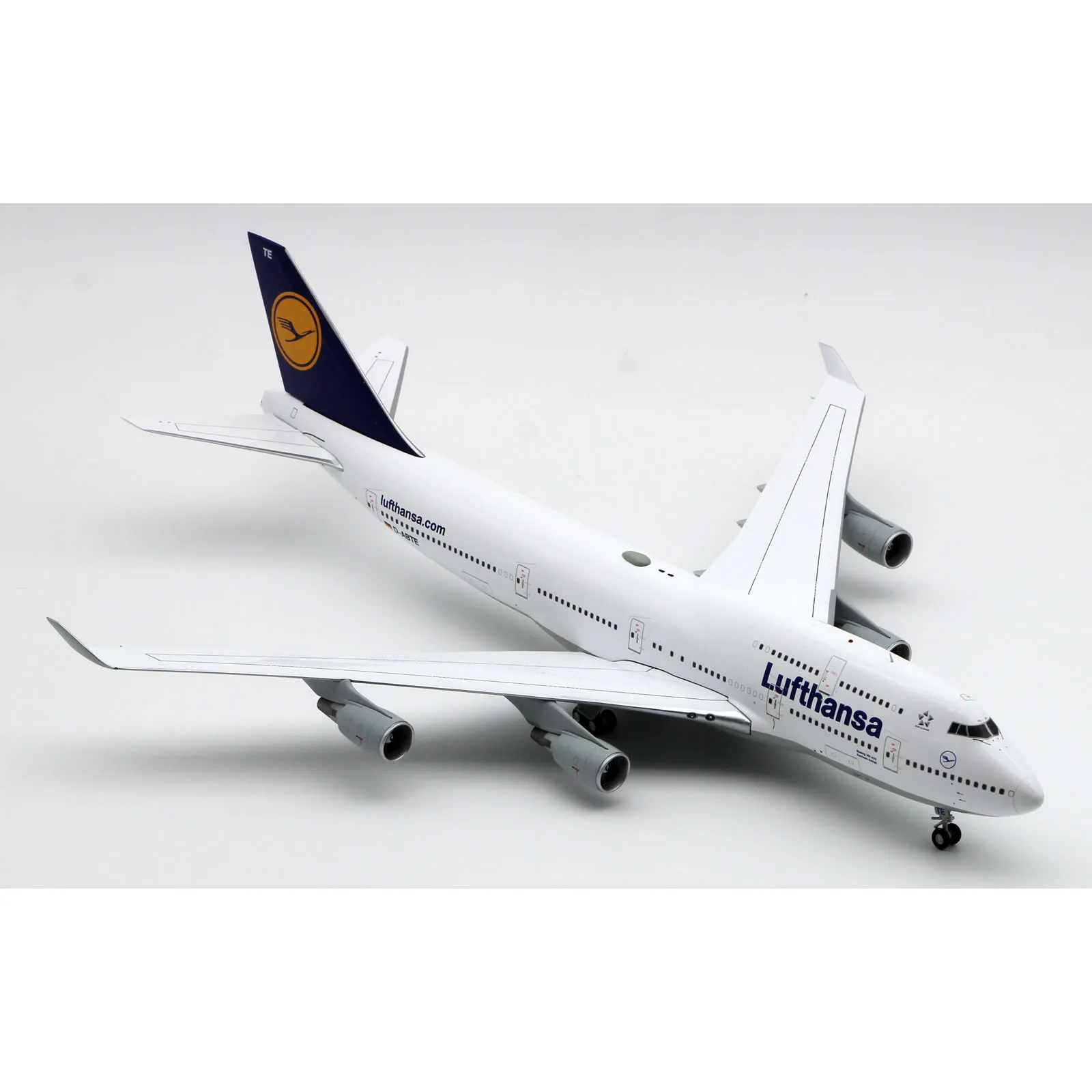 Avión coleccionable de aleación, modelo de avión Jet de aleación XX20315, regalo JC Wings 1:200 Lufthansa "StarAlliance", Boeing B747-400, fundido a presión, D-ABTE
