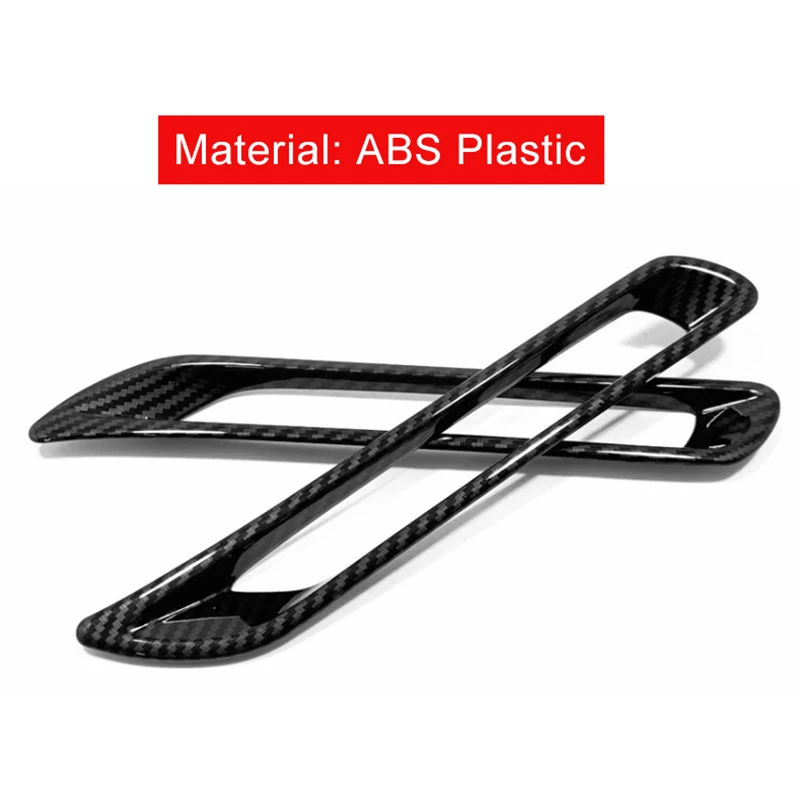 For Toyota RAV4 XA50 2019 2020 2021 2022 2023 2024 2025 RAV 4 Hybrid ABS Car Rear Fog Light Decoration Frame Cover Trim Stickers 4