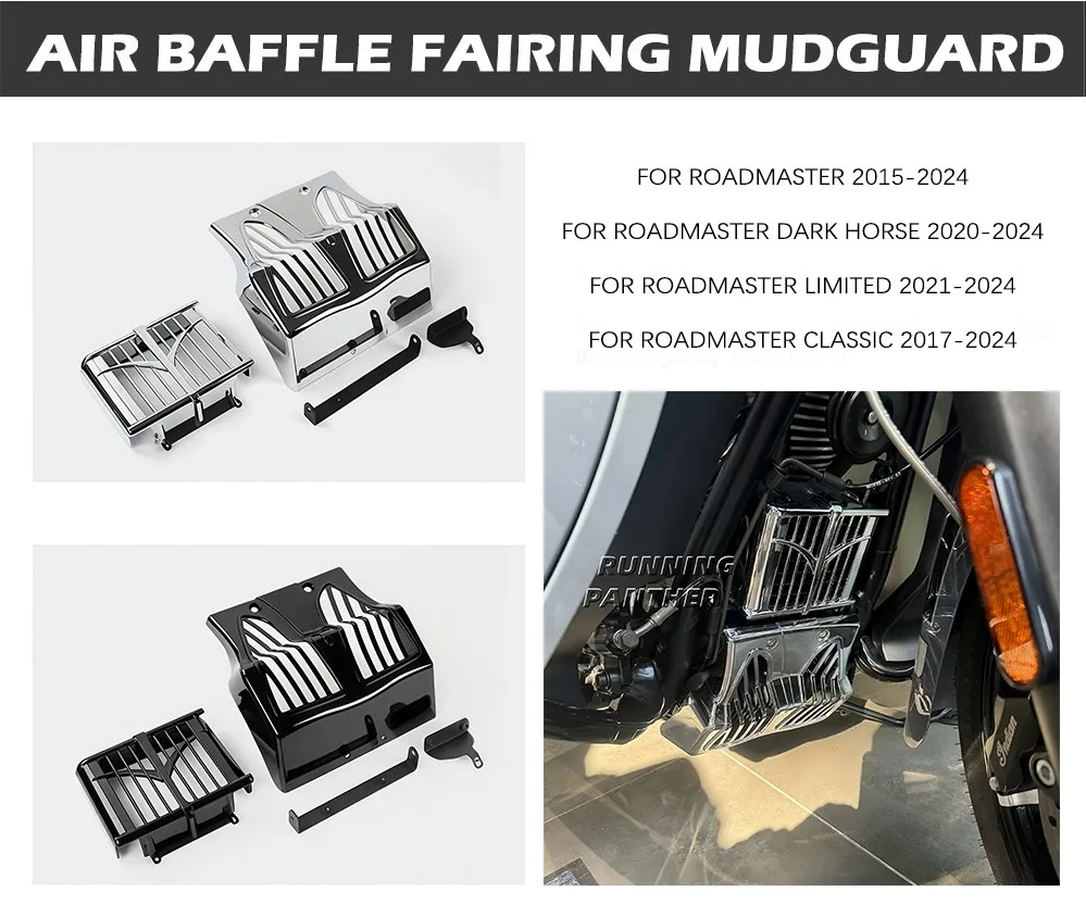 NEW For Indian Springfield Dark Horse Chin Fairings Oil Cooler Cover Lower Spoiler Mudguard FOR INDIAN OIL COOLING RADIATOR