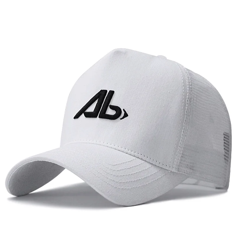 Bonés de beisebol masculino com cabeça grande, chapéus casuais, snapbacks em malha, tamanho grande, 56-60cm, 62-68cm, verão