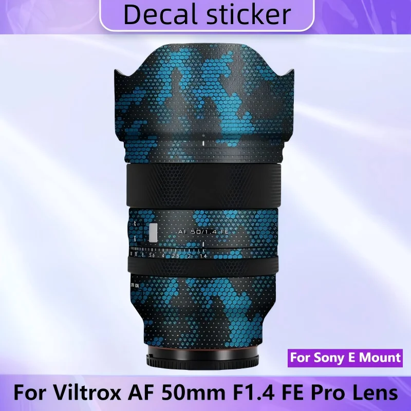 Für Viltrox AF 50mm F1.4 FE Pro Für Sony E Mount Objektiv Aufkleber Aufkleber Haut Vinyl Wrap Film Mantel AF50 50 1,4 F/1,4