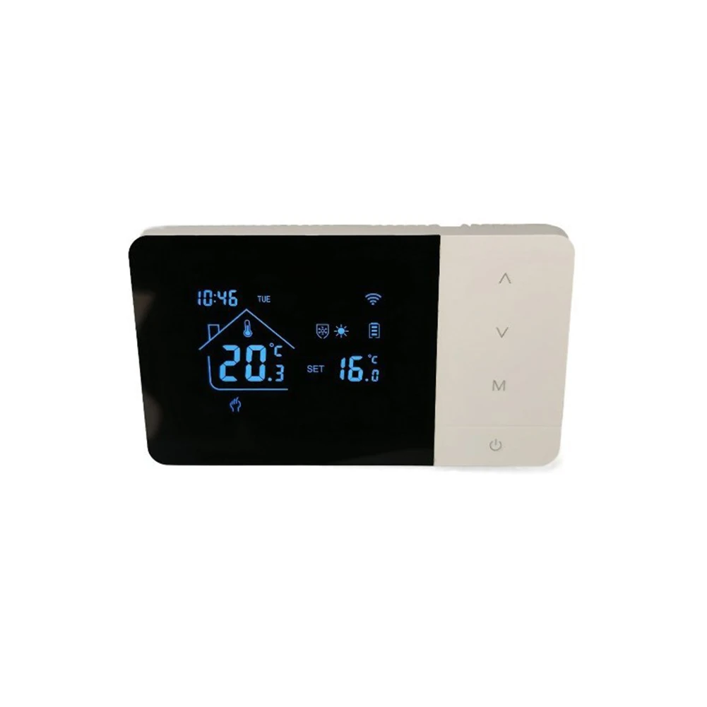 Smart R11 Wall Mounted Wireless Thermostat for Boilers with Large Screen Remote Access and Manual/Automatic Modes