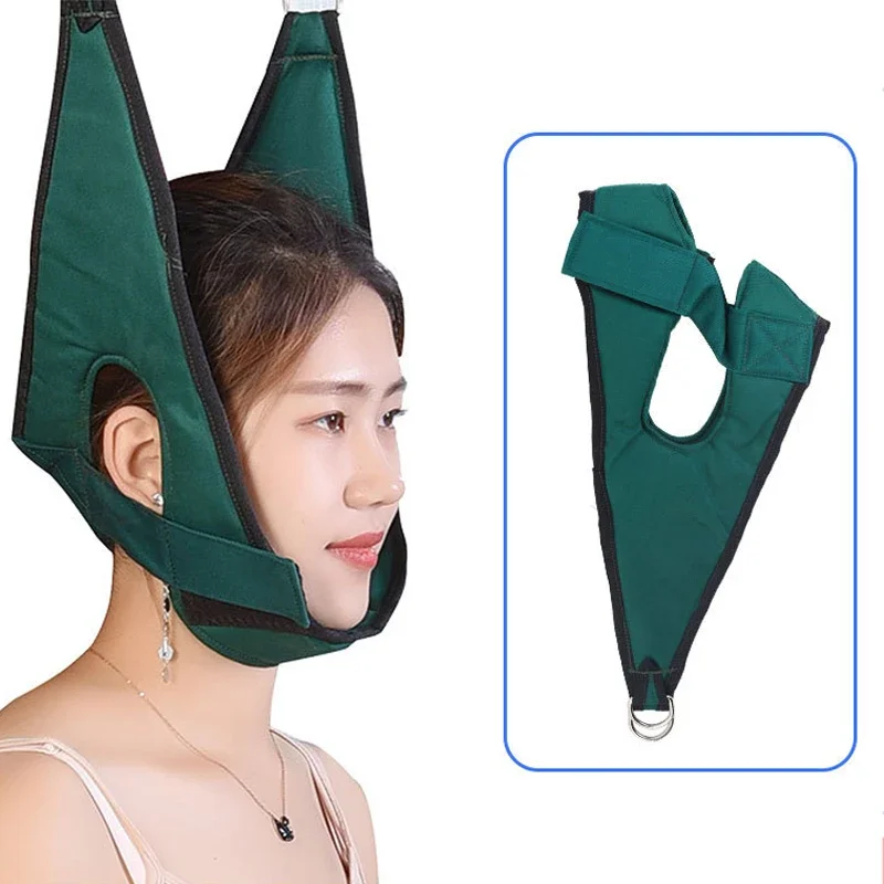 Chiropractic Tools Neck Harness Neck Stretcher Hanging Cervical Traction Device Neck Stretching Belt Osteochondrosis Pain Relief