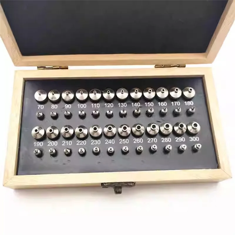 

High Quality-Watch Repair Tool Aluminum Alloy Green With 48Pcs Dies Watchmaker's Jewelling Tool,Watch Repair Tool Aluminum Alloy