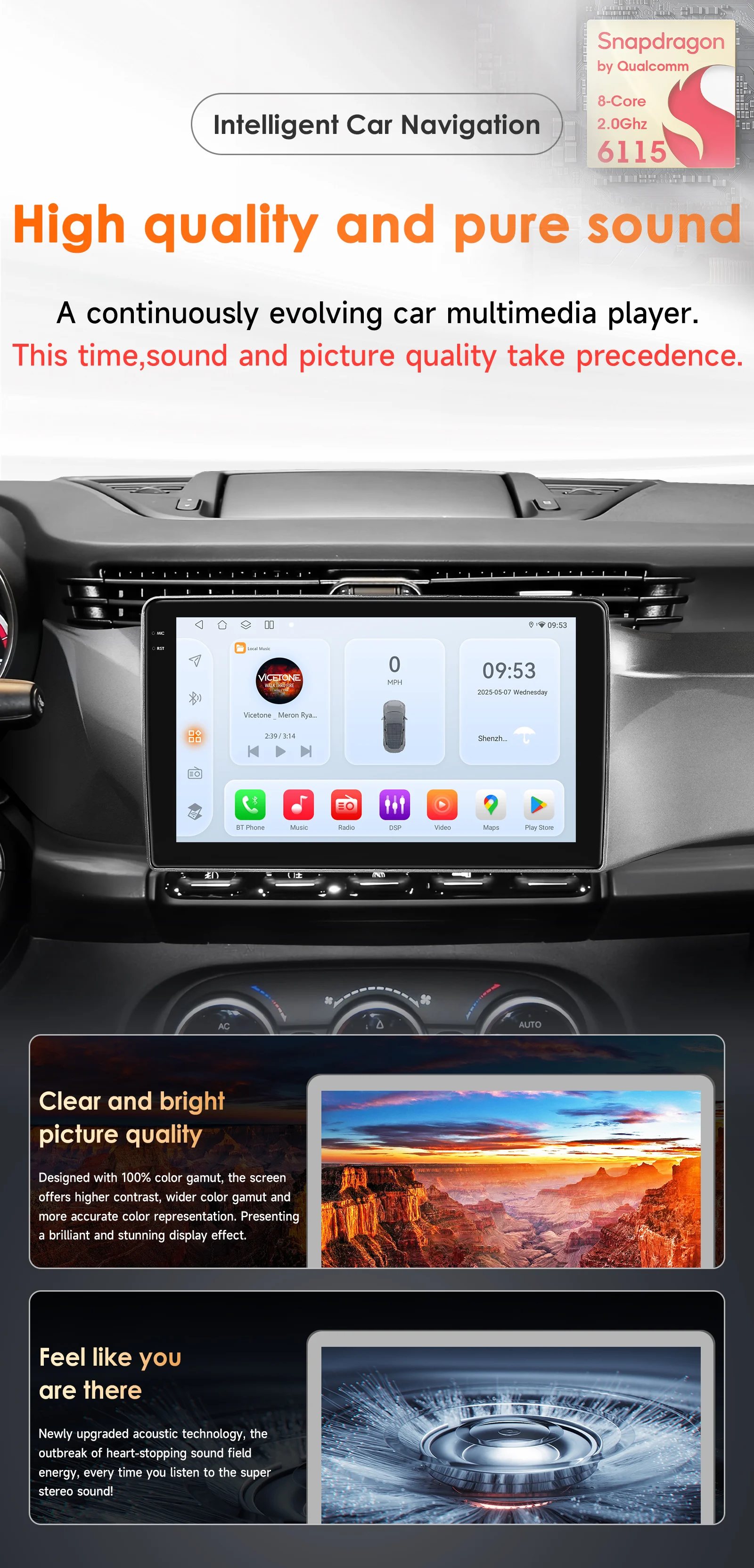 Radio de Coche Android 2 Din con Carplay 4G-LTE para Alfa Romeo Giulietta 2010-2014, Reproductor Multimedia con GPS, DSP y WIFI