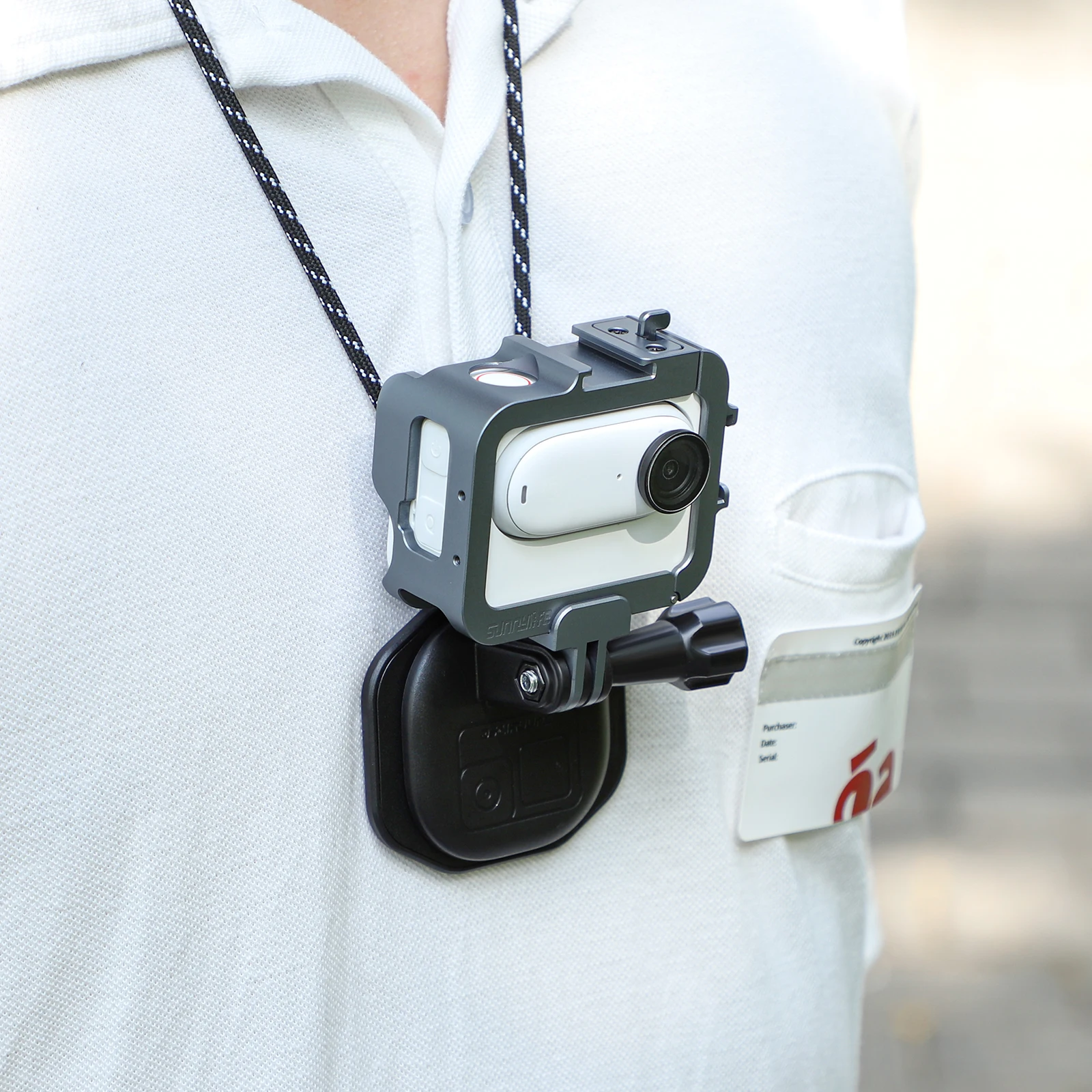 Insta360 go 3の保護フレーム,金属ベゼル,カメラの拡張,冷却シェル