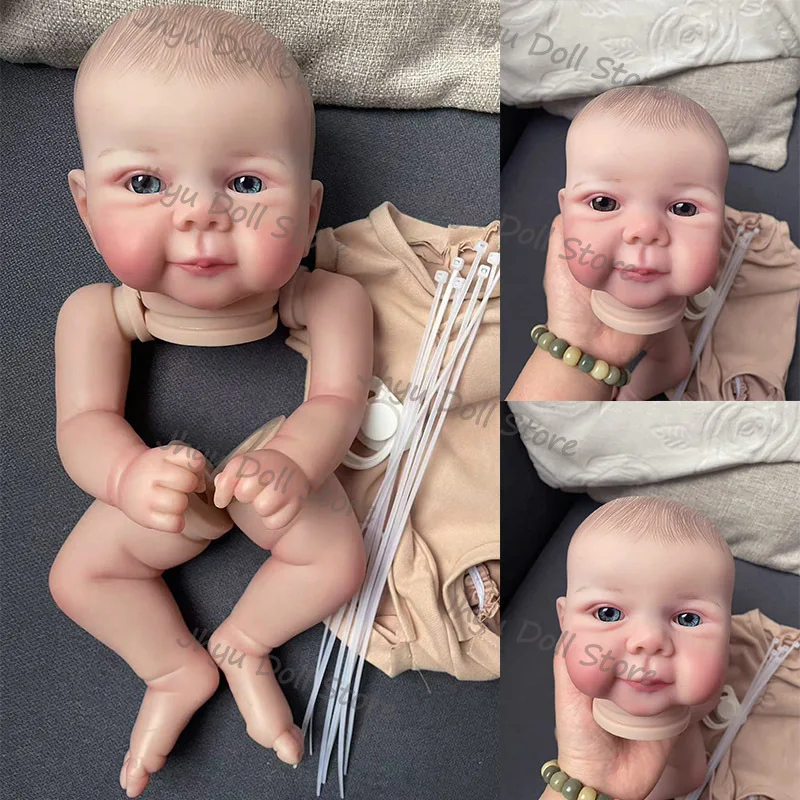 

19inch Juliette Finished Doll Size Already Painted Kits Very Lifelike Baby Doll with Many Details Veins and Cloth Body Included