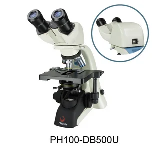 Phenix PH100 40X-1600X Customized Optional Accessories Compound Digital 2MP Camera Binocular Biological Laboratory Microscope