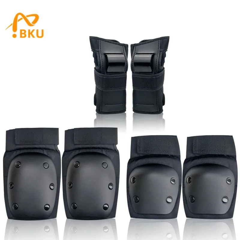 AliExpress NONE 6Pcs Protective Gear Set for Skateboarding Biking Skating Cycling Outdoor Adult/Child Knee Pads Elbow Pads Wrist Guards