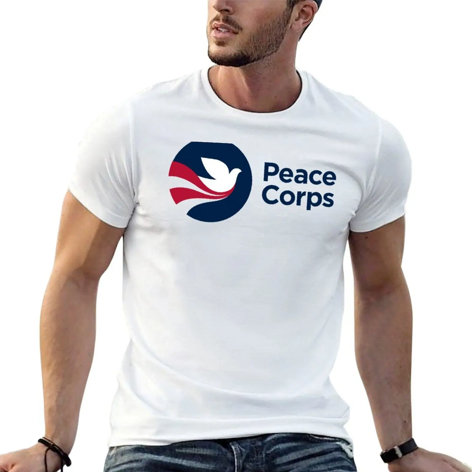 Peace Corps T-Shirt Blouse cheap stuff mens white t shirts