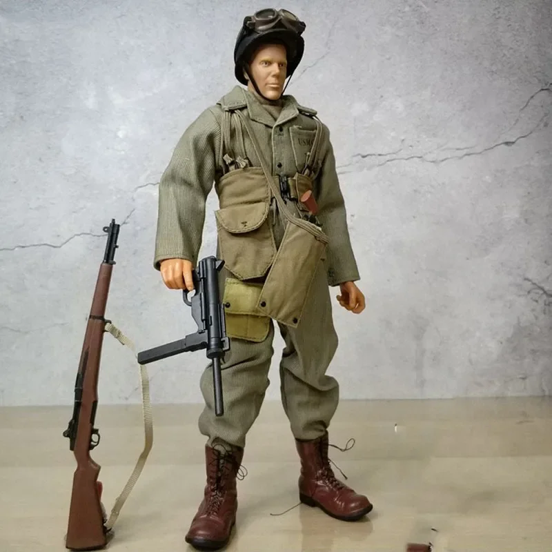1/6 スケール第二次世界大戦米軍男性兵士アクションフィギュアヘッドスカルプトボディ服セット武器 12 インチ人形アクセサリーギフト