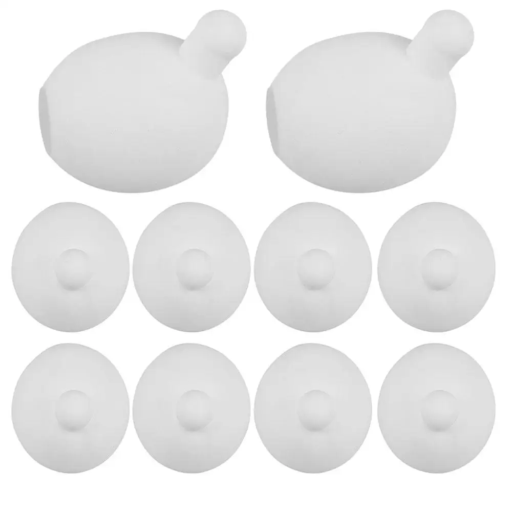 

20 Pcs Bubble Inner Core Ball Accessories White Silicone Cores for DIY Supplies Toy Making Materials Office Filler Maker