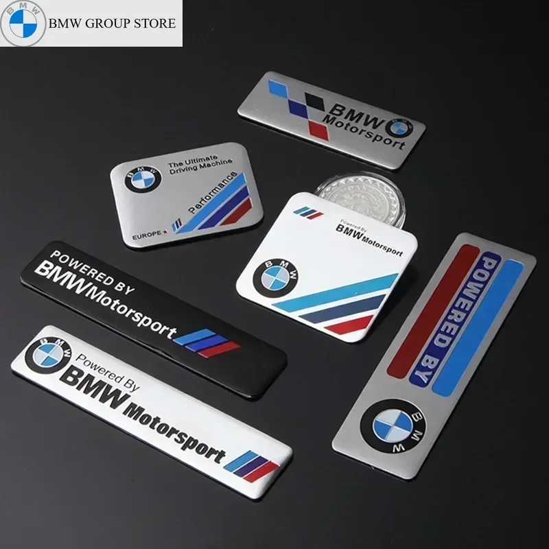 

BMW GROUP 3D High-Quality Metal Stickers For BMW Series M i4 G07 G06 G05 G02 G01 F48 F39 G42 G30 G20 G26 F01 F02 F06 F30 F13 G32