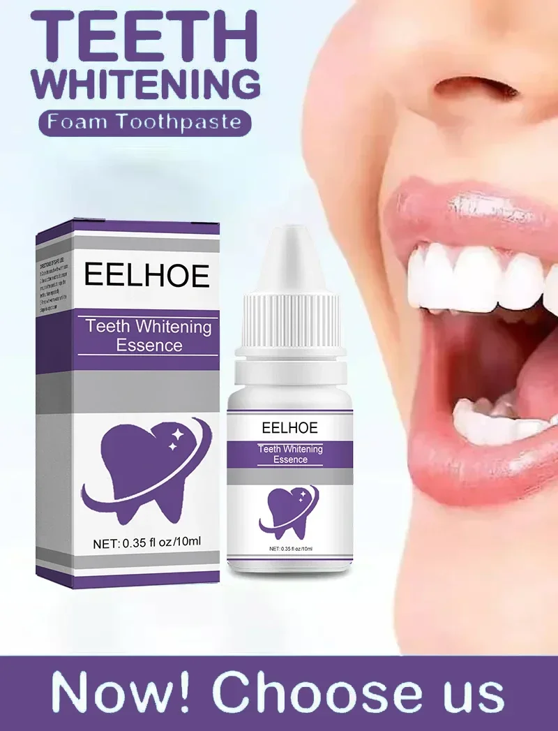 Cleaning Tooth Whitening Essence Effective Remove Plaque Serum Yellow Teeth Tooth Stains Removal Serum Fresh Breath Toothpaste