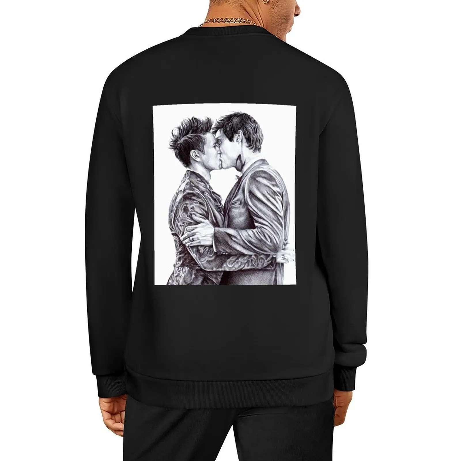 

Your Loving Husband Pullover korean clothes anime clothing men's clothes male clothes winter man sweatshirt