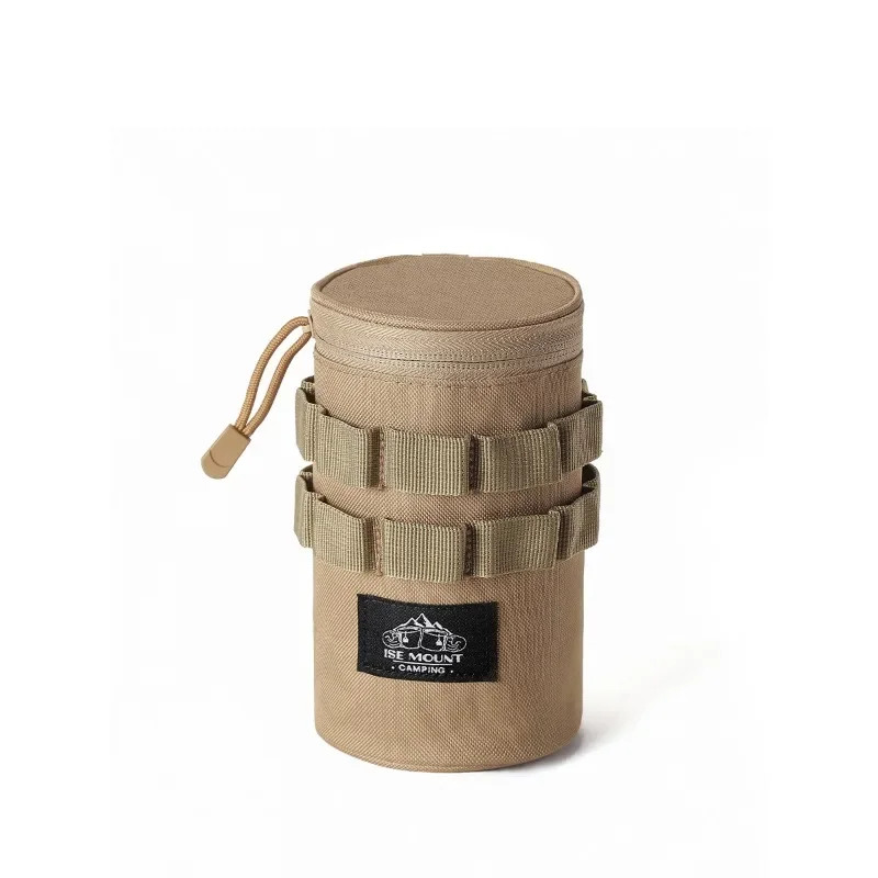 Outdoor Beer Mug Swallow Mug Storage Bag Tactical Multi-functional Storage Bag Mug Insulated Protective Sleeve Sundries Bag