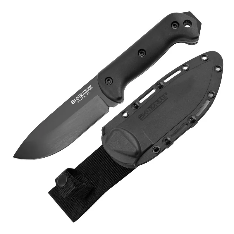 High Hardness Wilderness Survival Multifunctional Tactical Knife Camping Defense Carry Outdoor Knife K Sheath Straight Knife