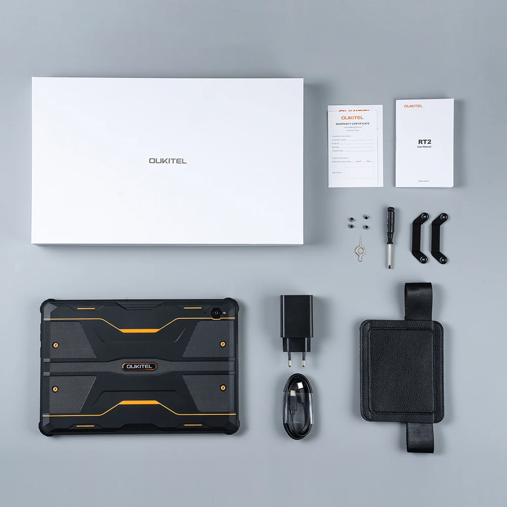 Oukitel-Tableta rugosa RT2 de 8GB, 128GB, 20000mAh, 10,1 pulgadas, FHD + Pad, IP68 e IP69K, 33W, carga rápida, 16MP, Android 12