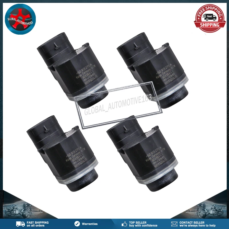 4PCS Parking PDC Sensor 1S0919275A For Audi A3 A4 A5 A6 A8 Q3 Q5 Q7 R8 TT Skoda Superb Seat Altea Exeo VW Passat Tiguan