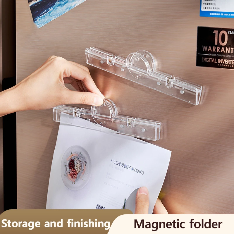 Magnetic File Holder for Paper Storage