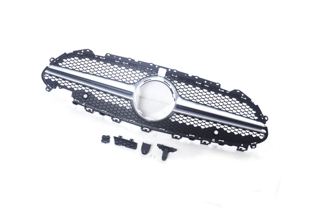 ​Front Grille Hood Mesh Mid Grid Grill For Mercedes Benz CLS Class C257 W257 CLS400 CLS450 2019-2022