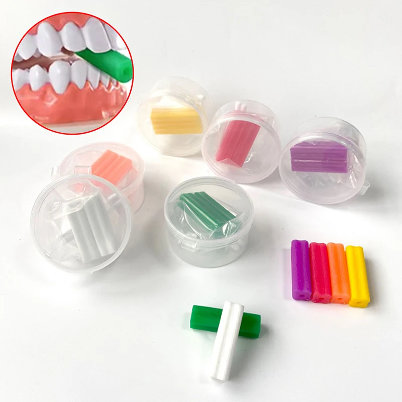 

Силиконовый набор для выравнивания зубов, жевательные средства, фруктовые ароматы, инструмент для зубов, палочка для укуса, невидимые брекеты, выравниватели с коробкой, стоматологические принадлежности