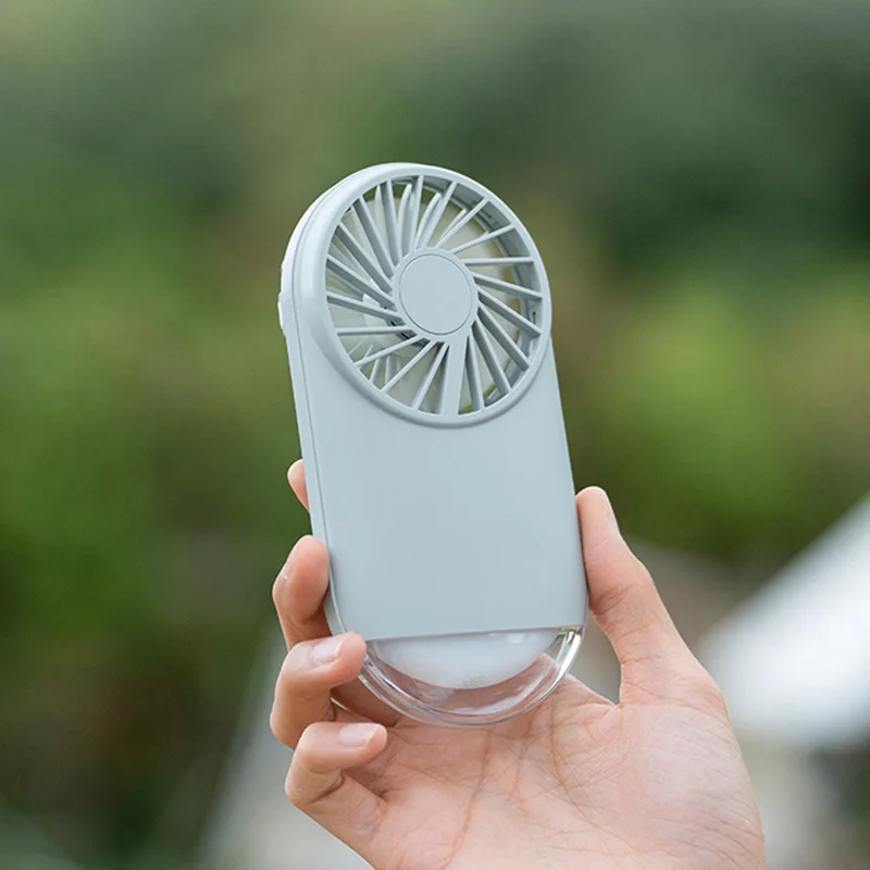 

Уличный 1800 мАч USB перезаряжаемый вентилятор персональный мини портативный ручной настольный вентилятор летний охлаждающий карманный вентилятор