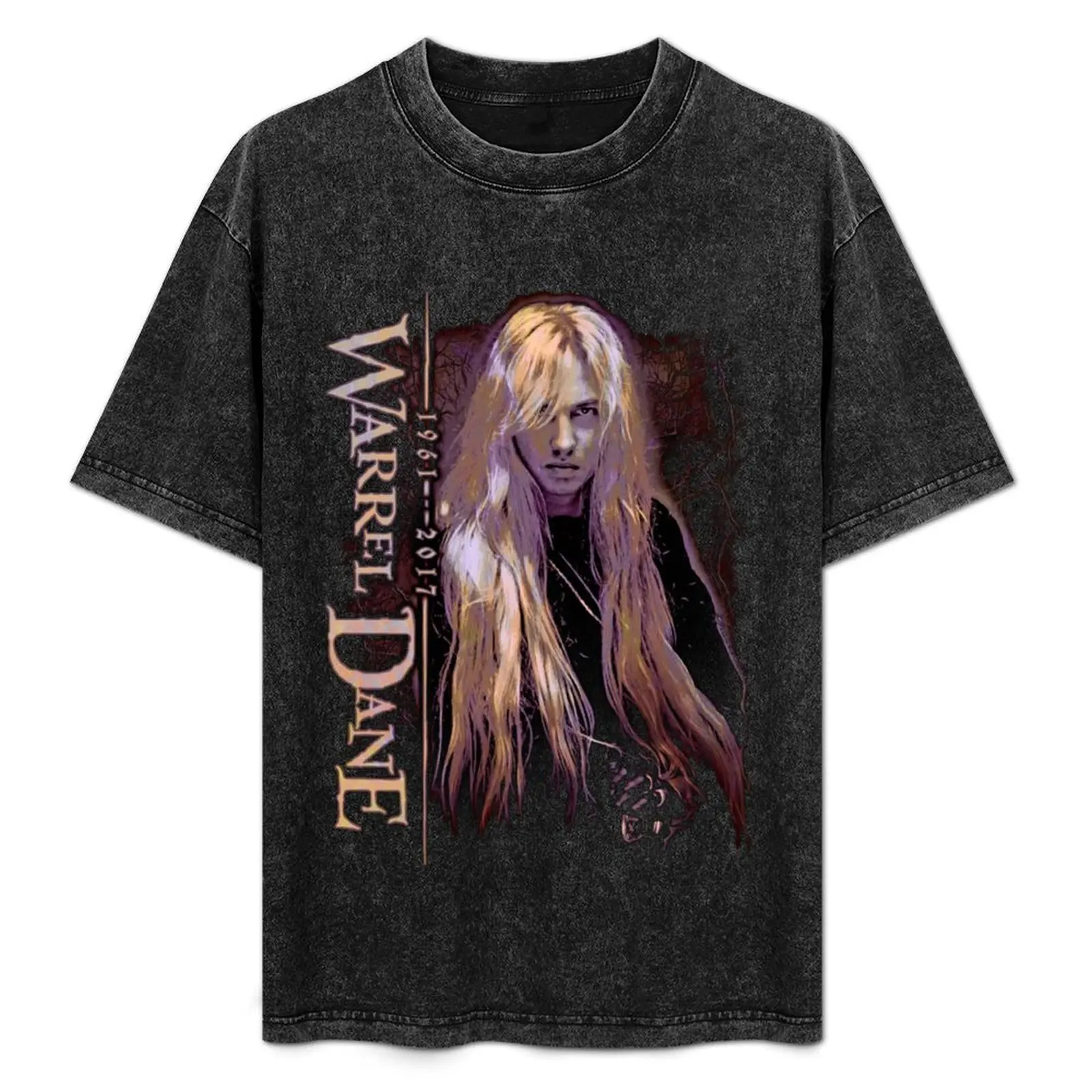 

Warrel Dane Tribute (chemise noire) T-Shirt Casual Lightweight Short Sleeve Top