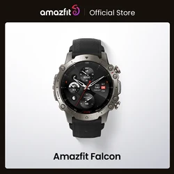 New Amazfit Falcon 49mm Smartwatch Multi-sports GPS Smart Watch 24/7 Health Management 150+ Sports Modes For Android IOS Phone