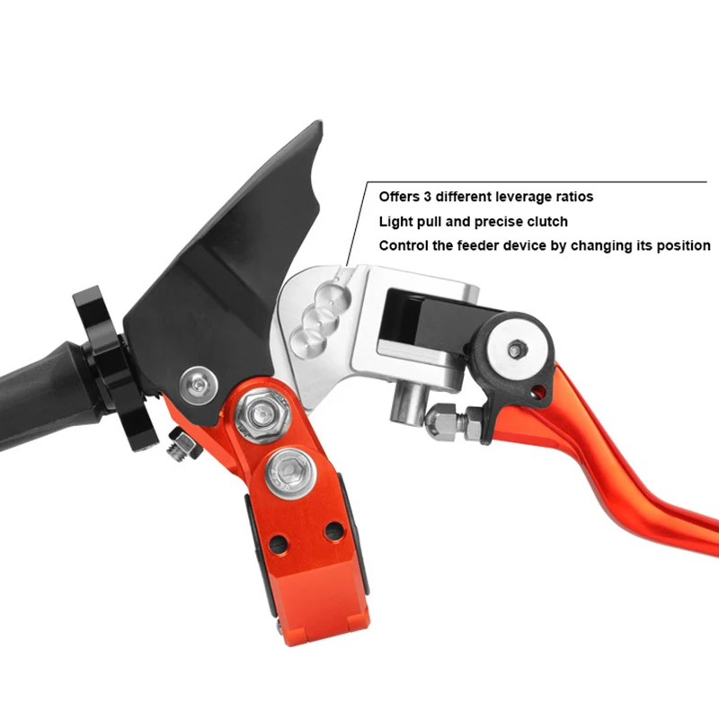 Racing Foldable 360° Clutch Brake Levers Handle Anti-Drop Labor-Saving For CRF YZF BOSUER M2 M4 M5 M6 KAYO K6 T6 KEWS KLX KTM